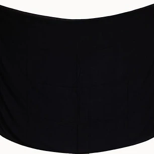 Pareo Hawaii liso color negro