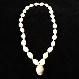 White Pure Necklace Length 55cm