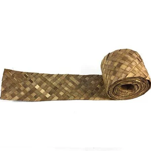 1 metro de Pandanus Trenzado Lauhala  Ancho De 12,5cm 