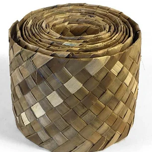 1 metro de Pandanus Trenzado Lauhala  Ancho De 12,5cm 
