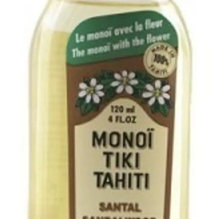 Hidrantante Monoi Tiki Tahiti Santal Sandalwood 120ml  1