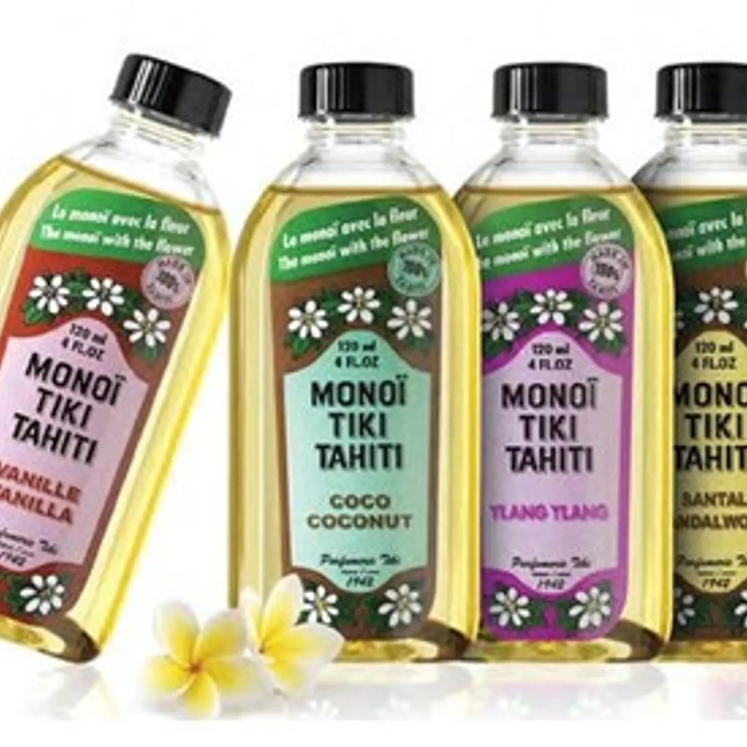Aceite Monoi Tiki Tahiti Pitate Blanco 120ml  3