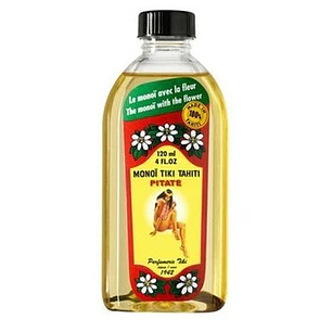 Aceite Monoi Tiki Tahiti Pitate Blanco 120ml 