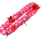 Leis Collar de Flores Tipanie fucsia e Hibiscos rojos - thumbnail 1