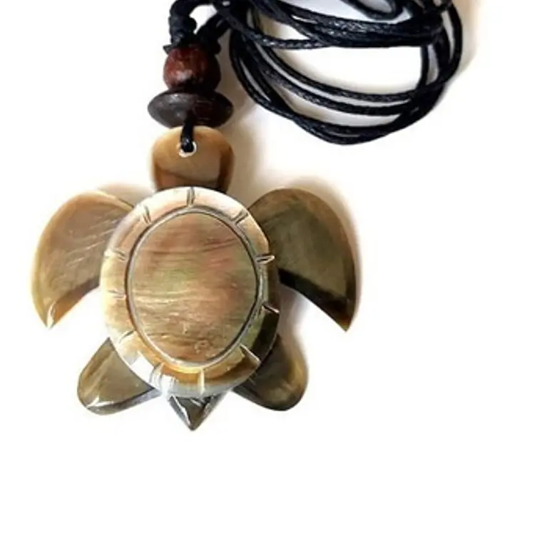 Colgante Tortuga De Nácar / Diametro 4,5cm 1