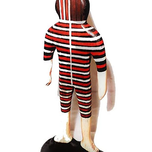 Figura Madera Selknam Ulen