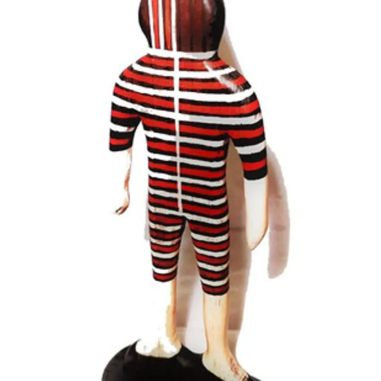 Figura Madera Selknam Ulen 1