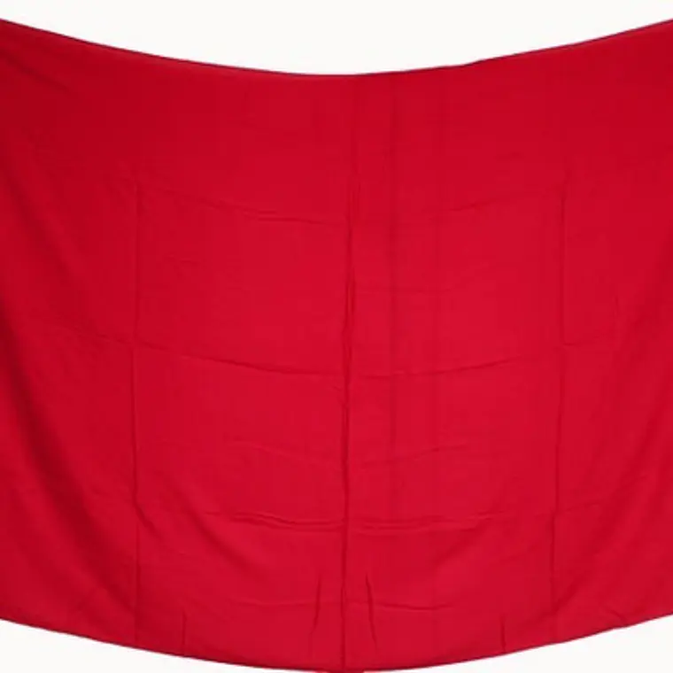 Pareo Hawaii Liso Color Rojo 1