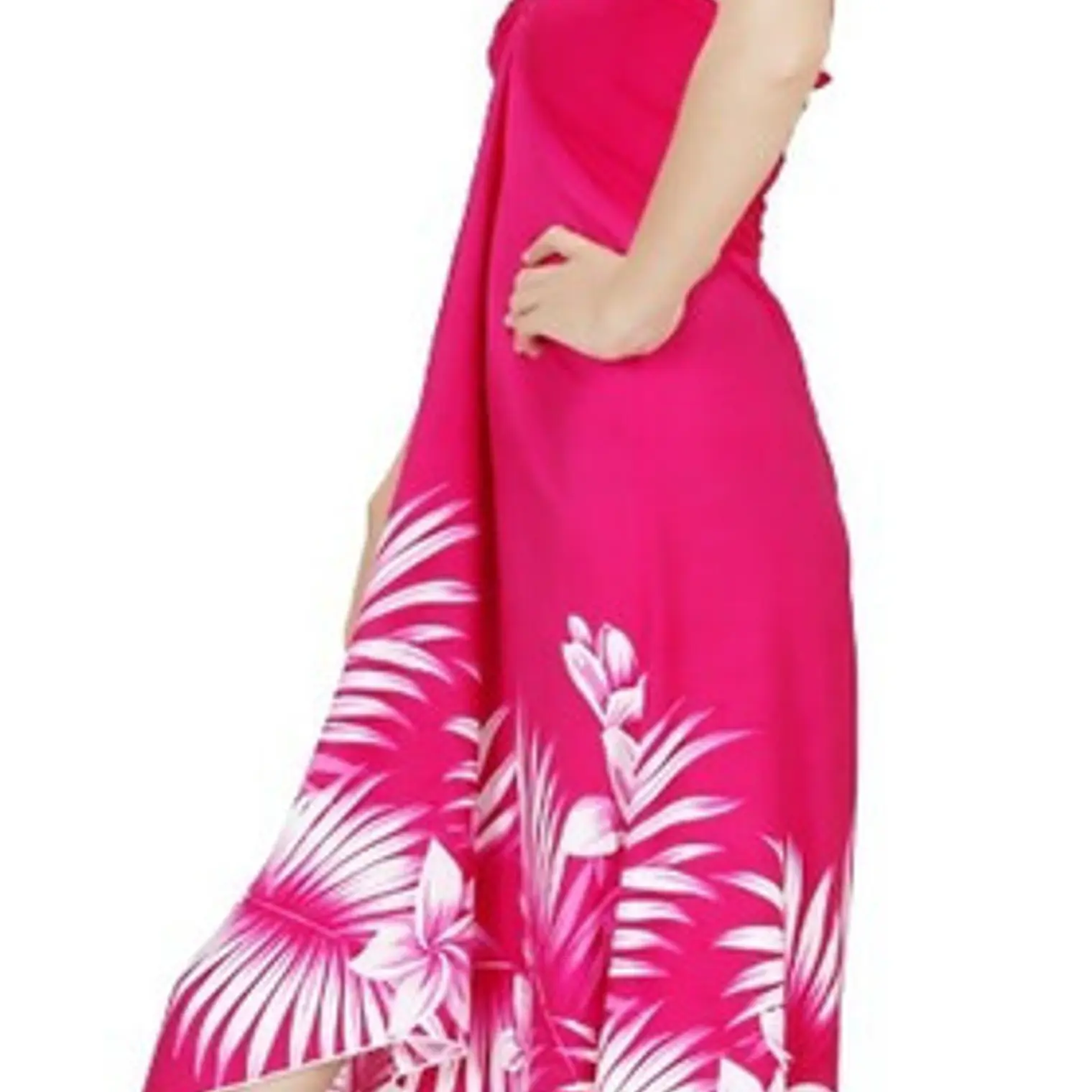 Vestido Hawaii Hojas Cononut Y Tipanie   1