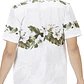 Camisa Hawaii Blanca Con Hibisco Y Hojas  - thumbnail 2
