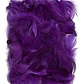 Bolsa Plumas Moradas Purpura 4 A 8cm app 100un - thumbnail 1