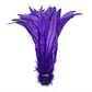 Pack 8 Plumas Vaero Morado Largo 20 A 25cm - Miniatura 2