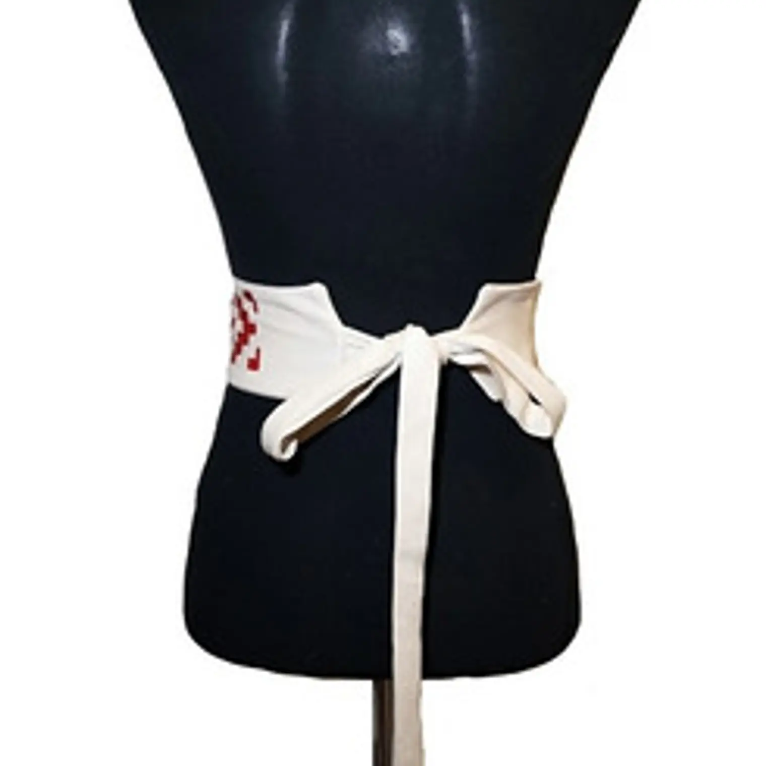 Cinturón Artesanal Color Beige Inspirado En El Ngümin Mapuche 3