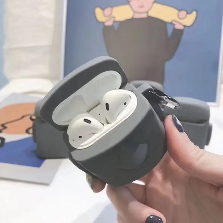 Funda Para Audifonos Apple AirPods Moai 3d 5