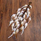 Cole De Plumas Cafe Para El Cabello Largo 73cm - Miniatura 3