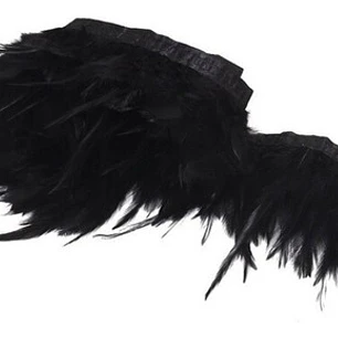 Boa 1mt Plumas Negro 8 A 12 Cm (ancho promedio de la boa) 