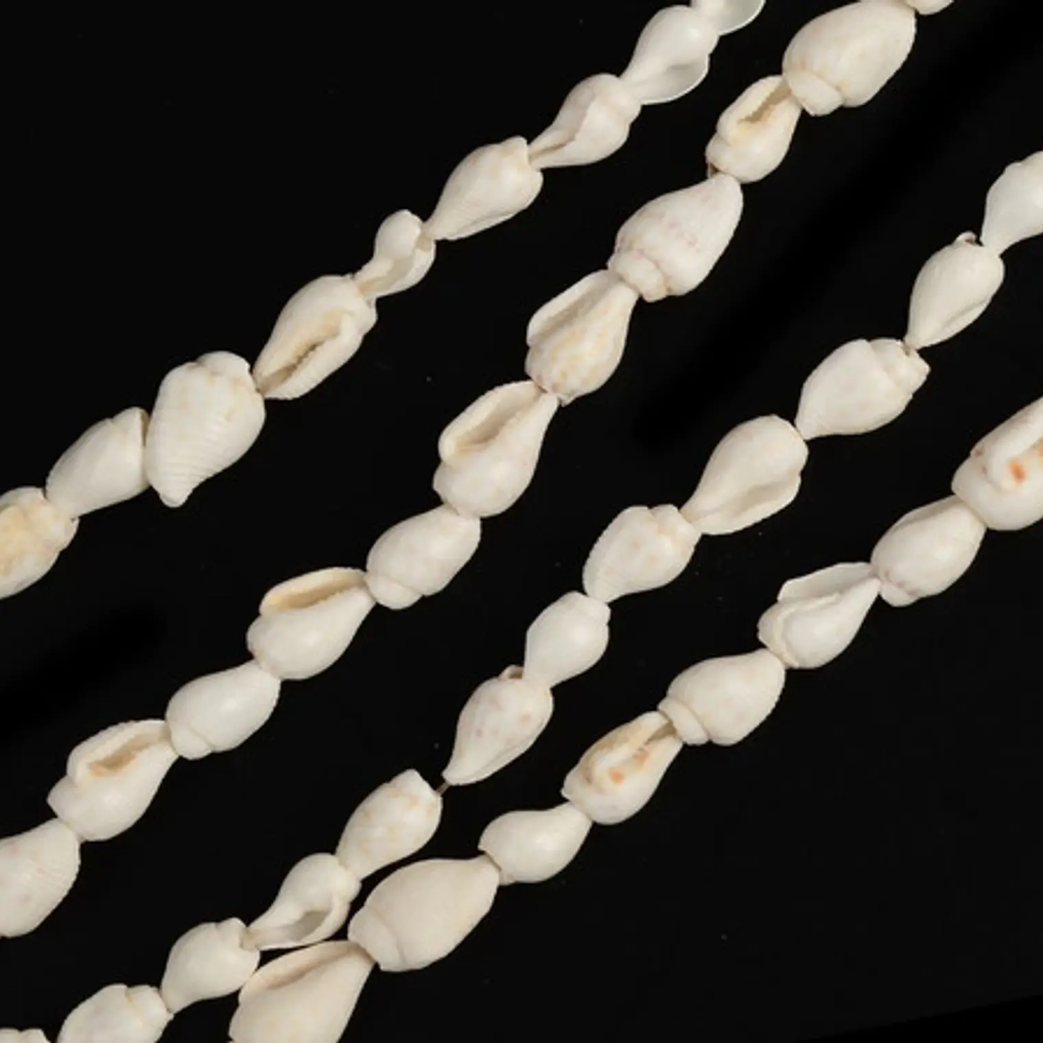 Collar De Conchitas Blanco Largo 120cm 8