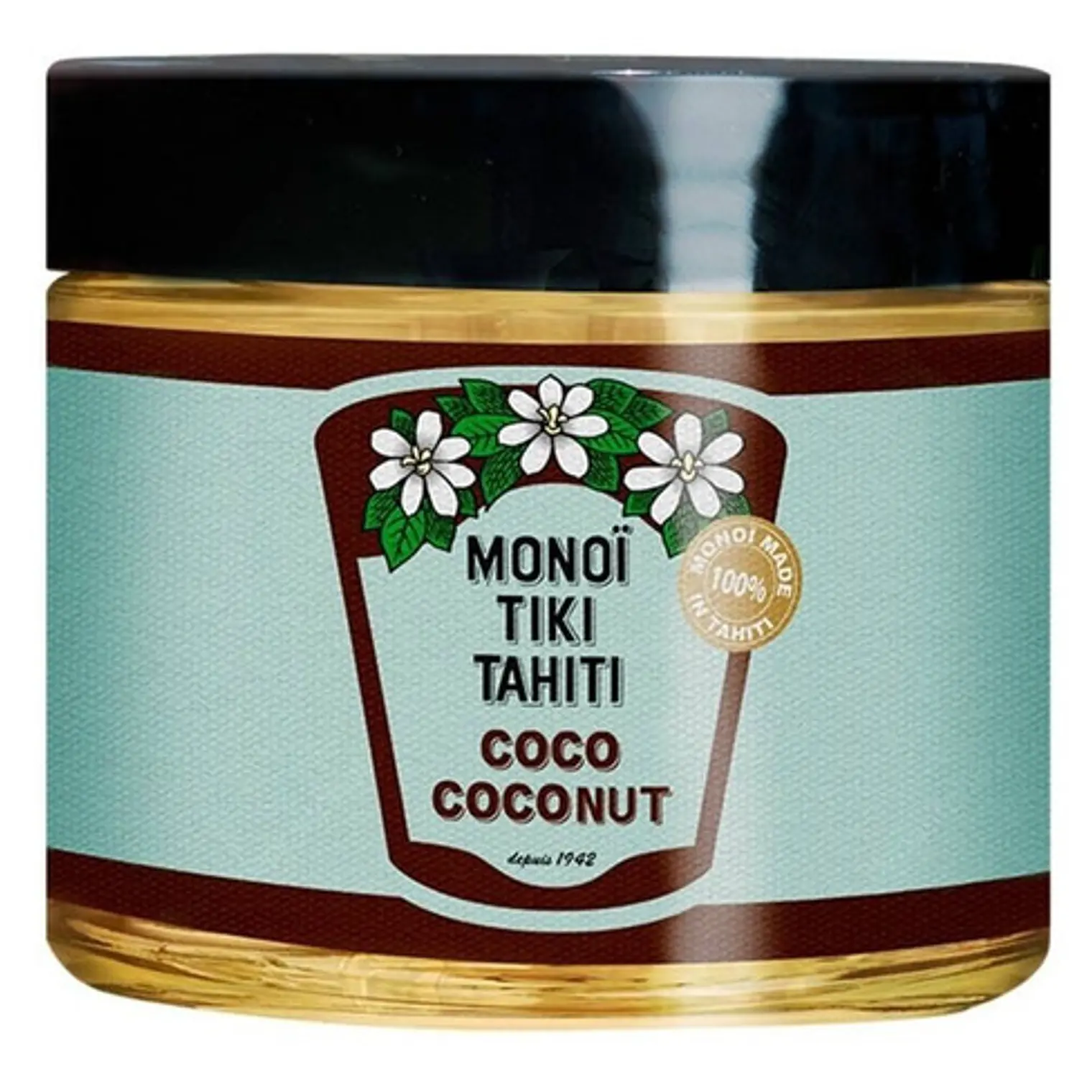 Pote 120ml Monoi Regenerador Hidratante Coco Tiki Tahiti  2