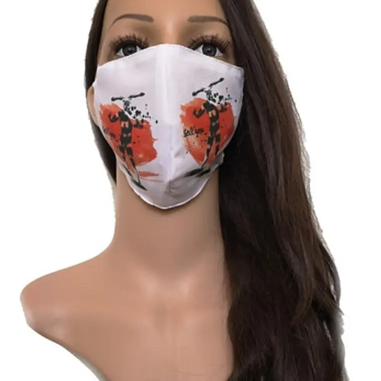 Mascarilla Cubre Boca Doble Tela Diseño Selknam Kotaix 2