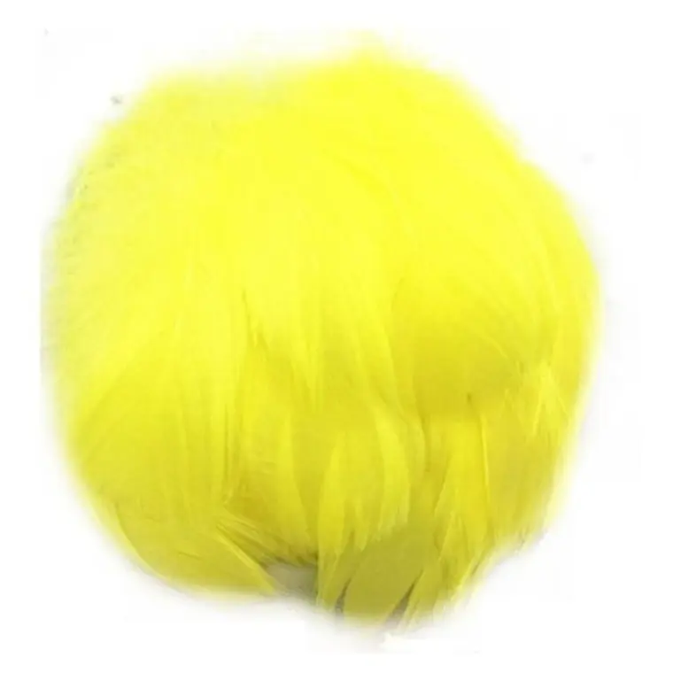 Bolsa Plumas Amarillo entre 4 y 8cm Ideal Para Artesania app plumas 1