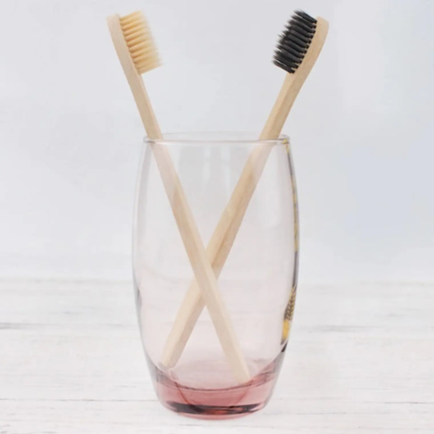 Pack Caja Con 10 Cepillos De Dientes De Bambu Natural  3