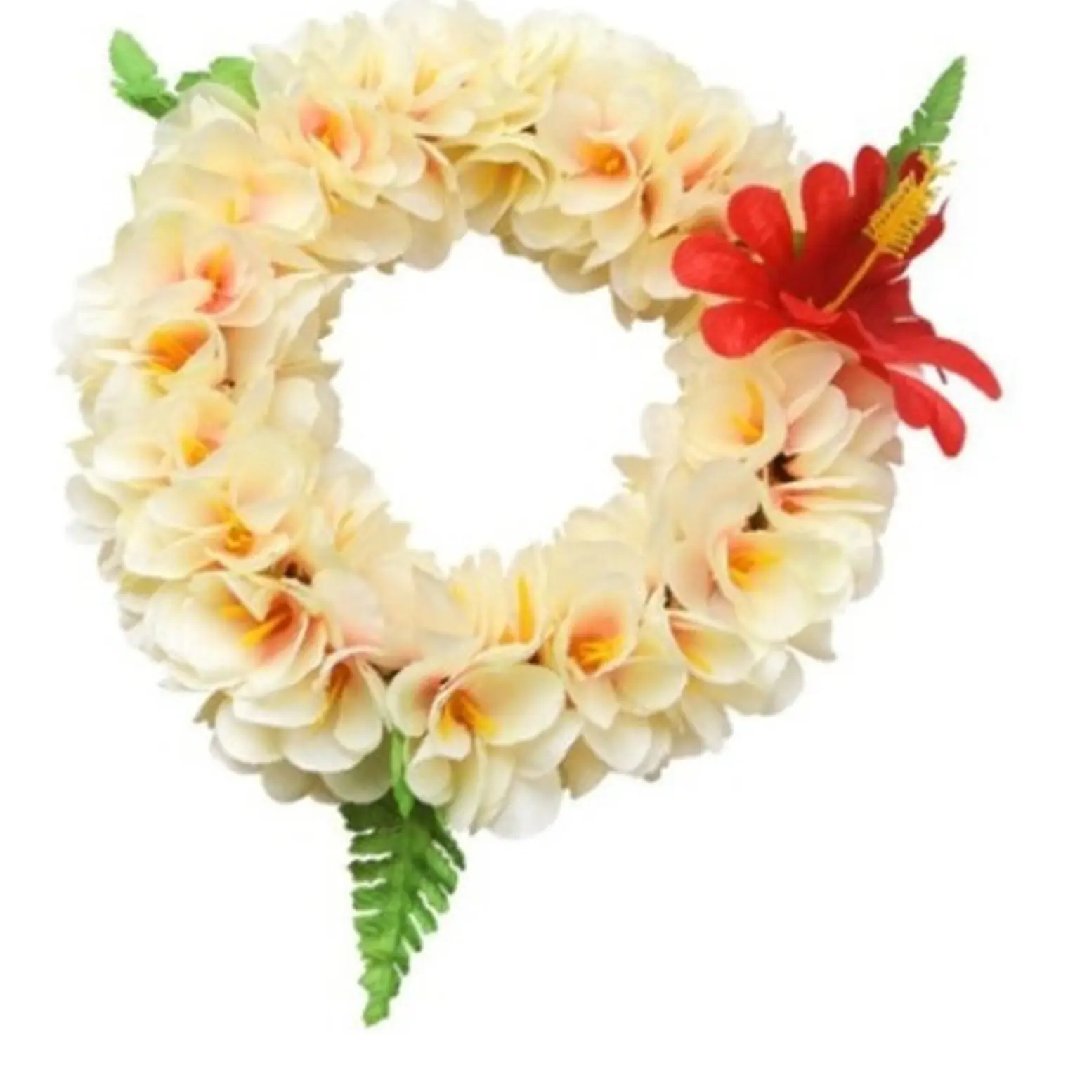 Diadema Corona De Flores Ajustable Tipanie Beige elasticado 1