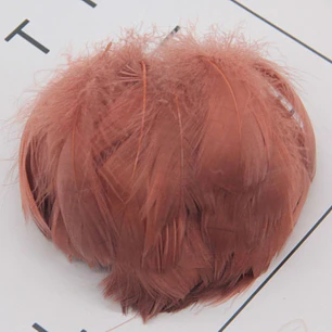 Bolsa Plumas Cafe Para Accesorios Y Vestuario app 100 plumas