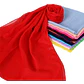 Pareo Gasa Translucido Rectangular Color Rojo, Liso 95x190cm Tela Delgada   - thumbnail 3