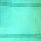 Pareo Borde Rongo Rongo turquesa / Negro 1,75x1,15mts. - thumbnail 1