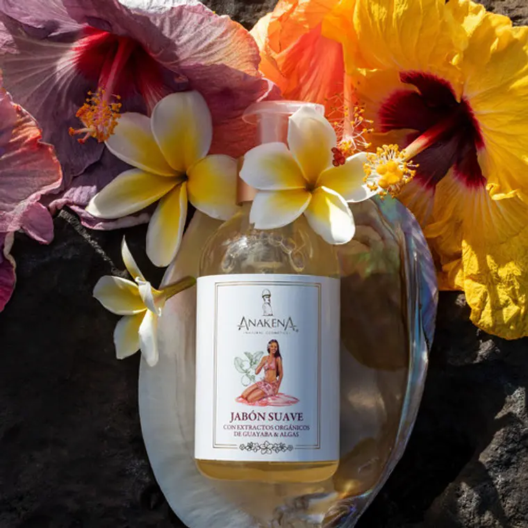 Jabón Suave Anakena Con Extractos Naturales 250ml 2