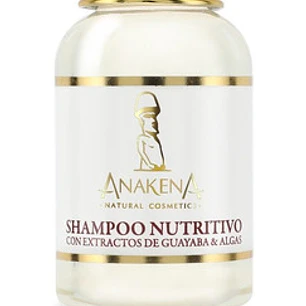 Pack 35ml Anakena Balsamo Y Shampoo Nutritivo con extractos de guayaba y algas