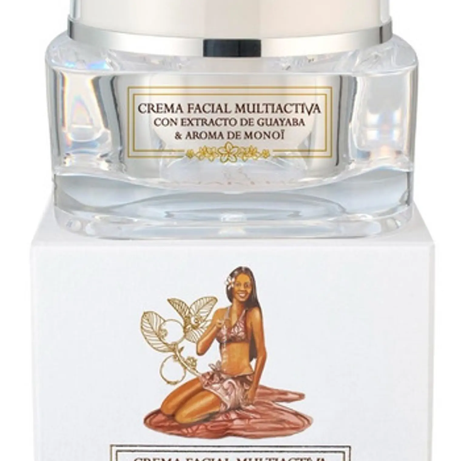 Anakena Crema Facial Con Extractos De Guayaba, aroma floral de monoi tiare, Nutritiva, humectante, anti age 3