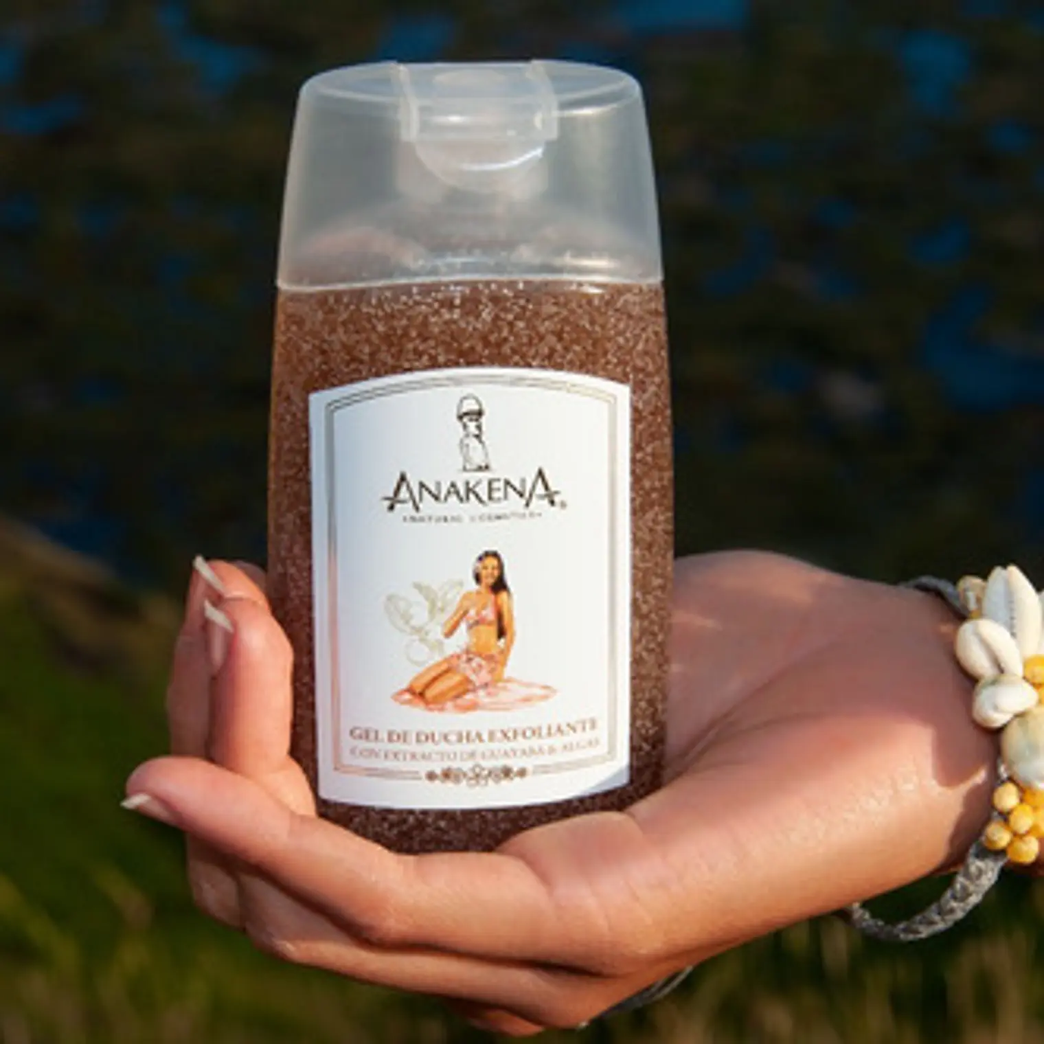 Gel De Ducha Exfoliante 150ml Anakena Aroma Monoi 3