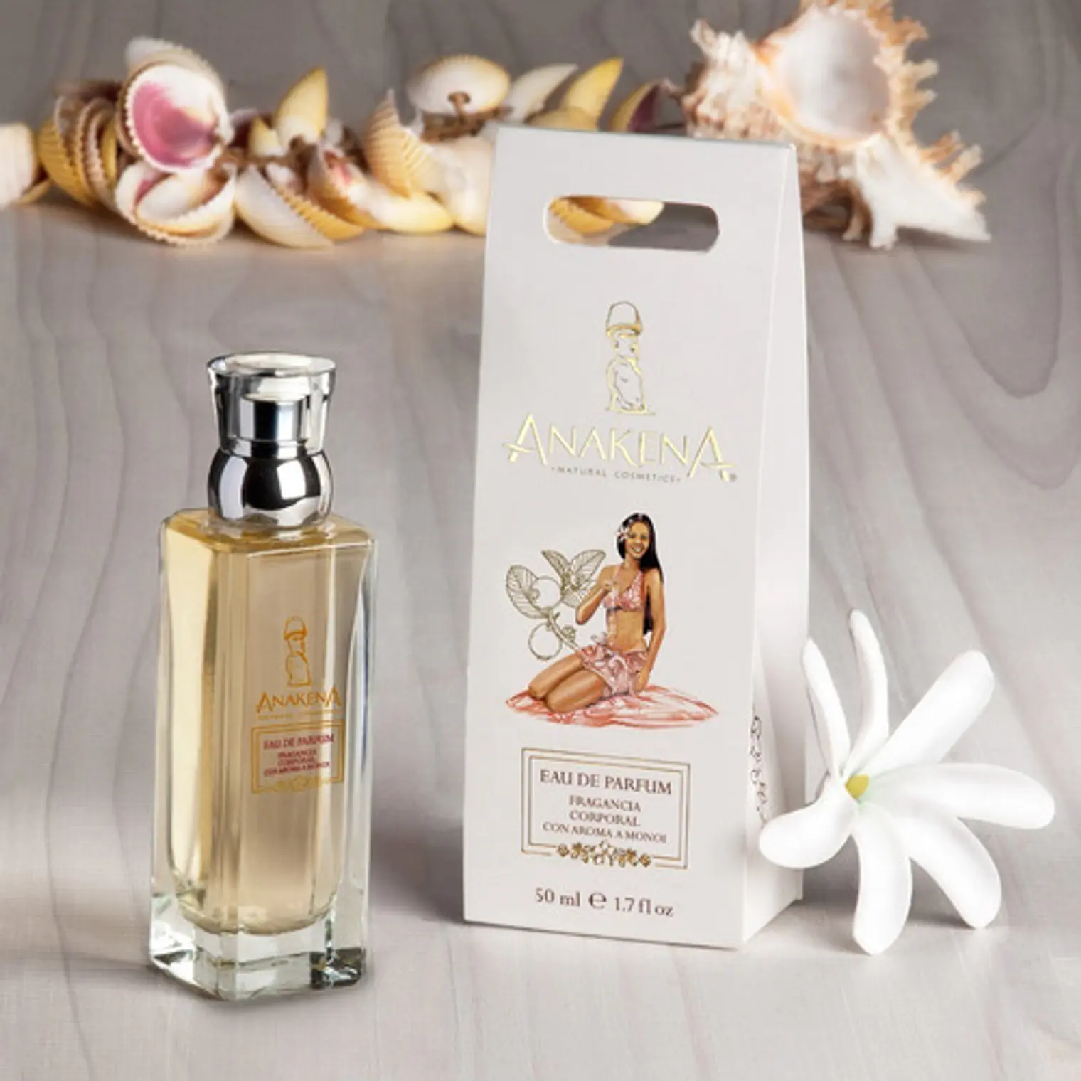 Anakena Eau De Parfum 50ml Fragancia A Monoi 8