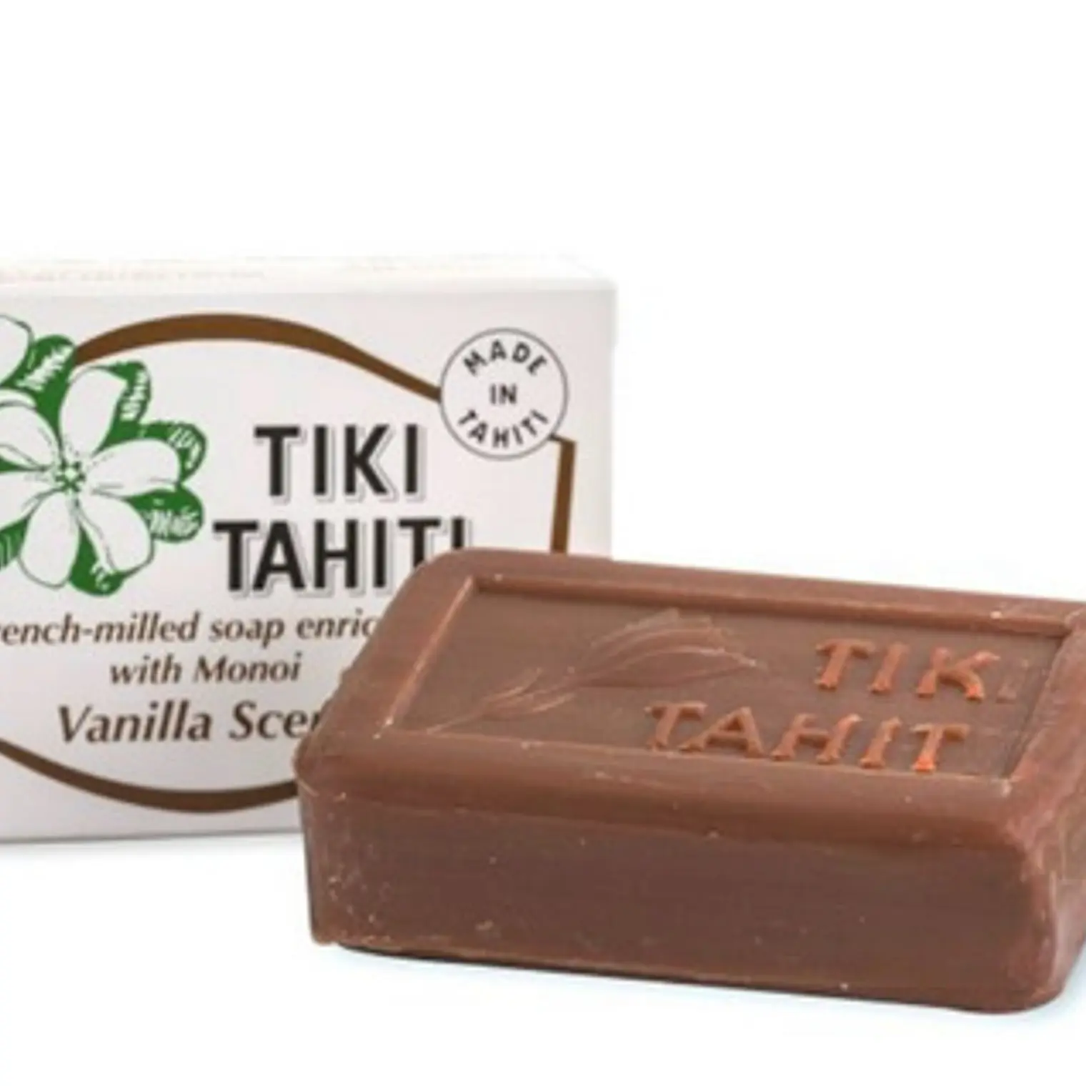 Jabon Barra Monoi Tiki Tahiti Vainilla 130gr 2