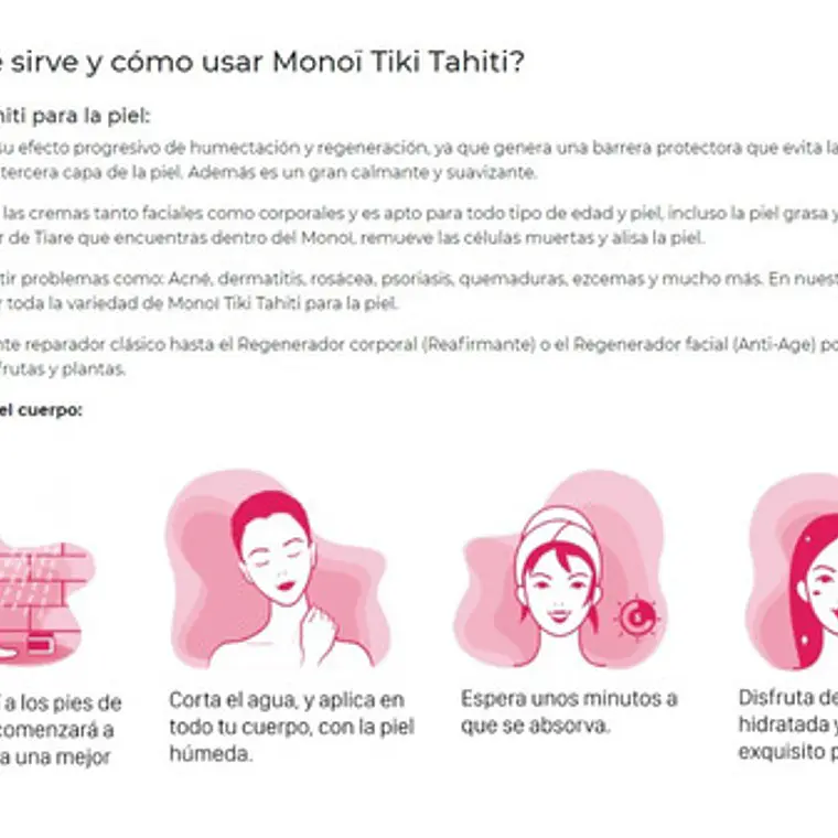 Monoï Regenerador Reafirmante Corporal Botella Vidrio 100ml 3