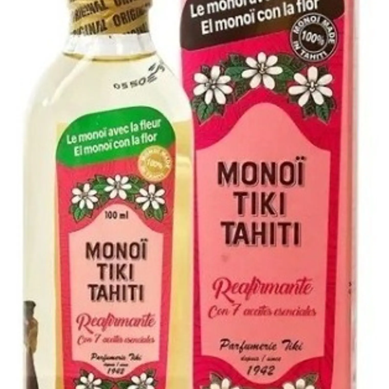 Monoï Regenerador Reafirmante Corporal Botella Vidrio 100ml 1