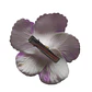 Flor Hibisco morado con pinza para el cabello - thumbnail 4