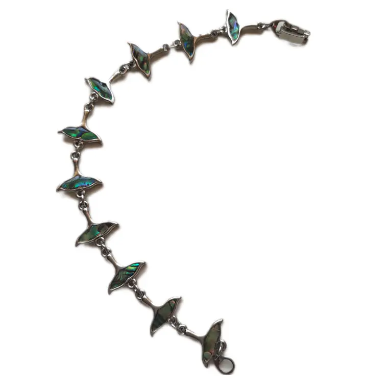 Pulsera fantasía y abalon cola de ballena 2