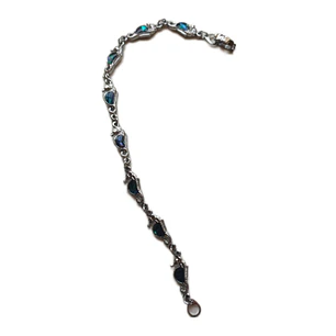 Pulsera fantasía y abalon caballo de mar