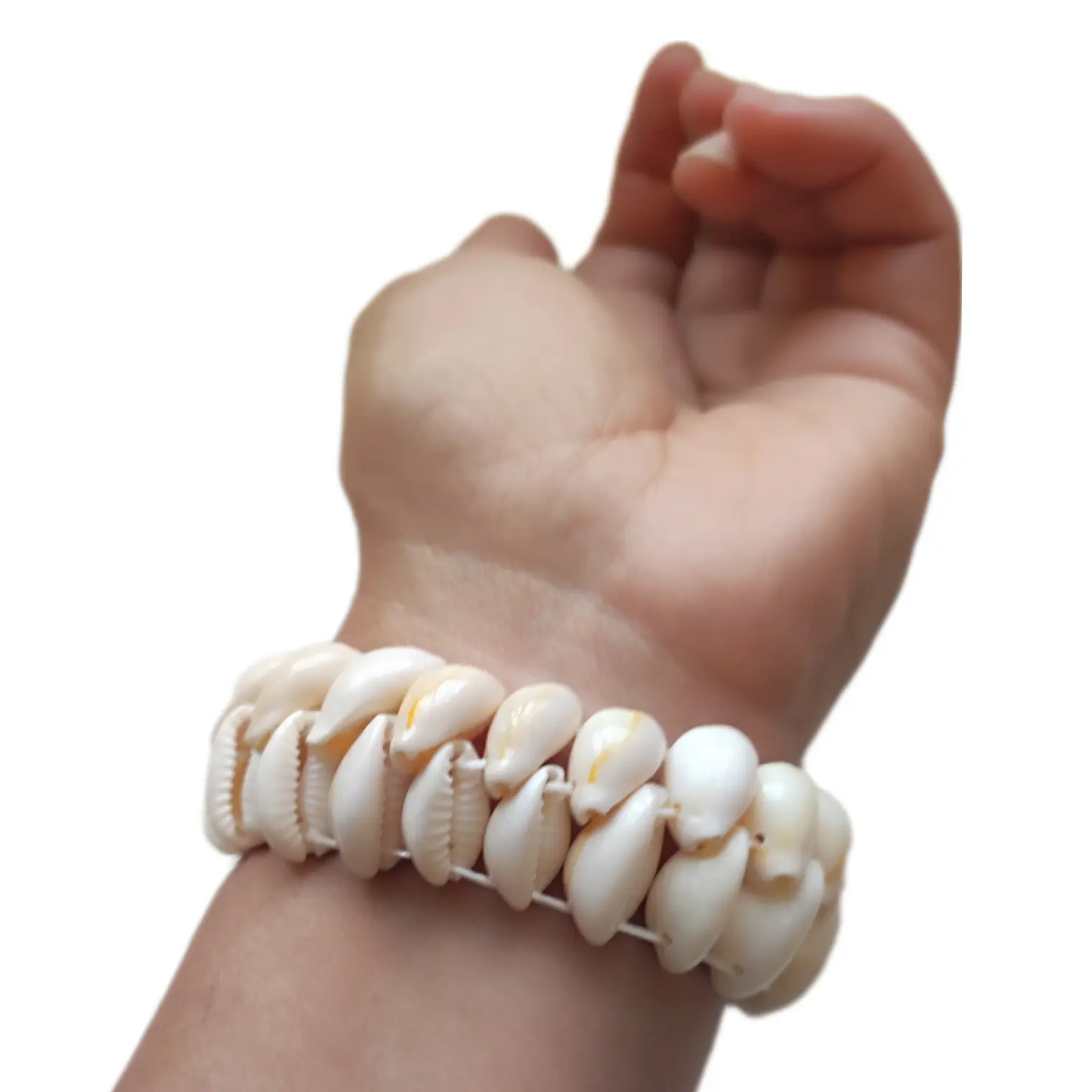 Pulsera de pure blanco / elasticada 4