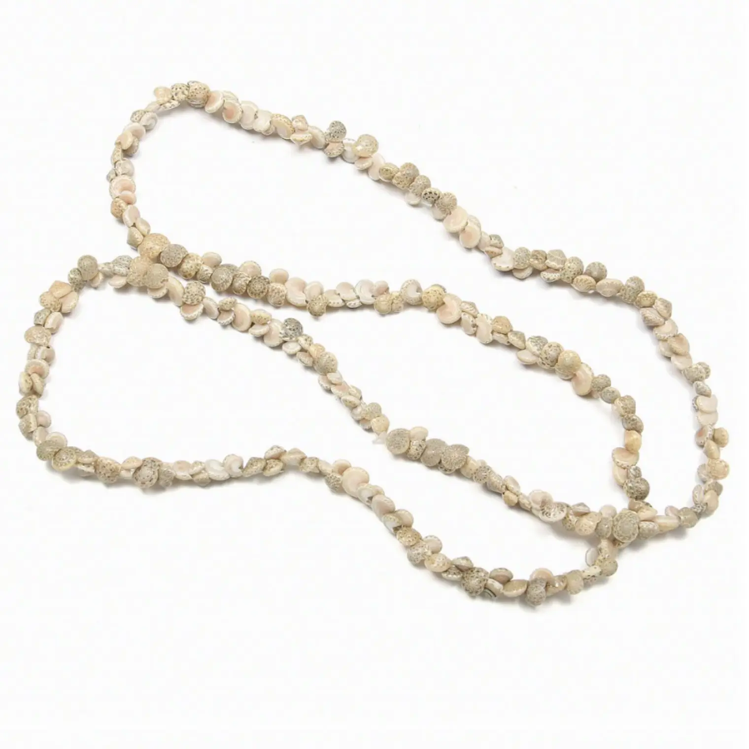 Collar De Cochitas Pipi Color Gris Largo 80cm 4