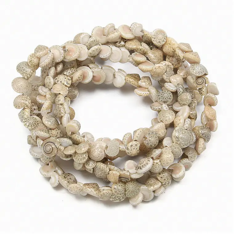 Collar De Cochitas Pipi Color Gris Largo 80cm 3