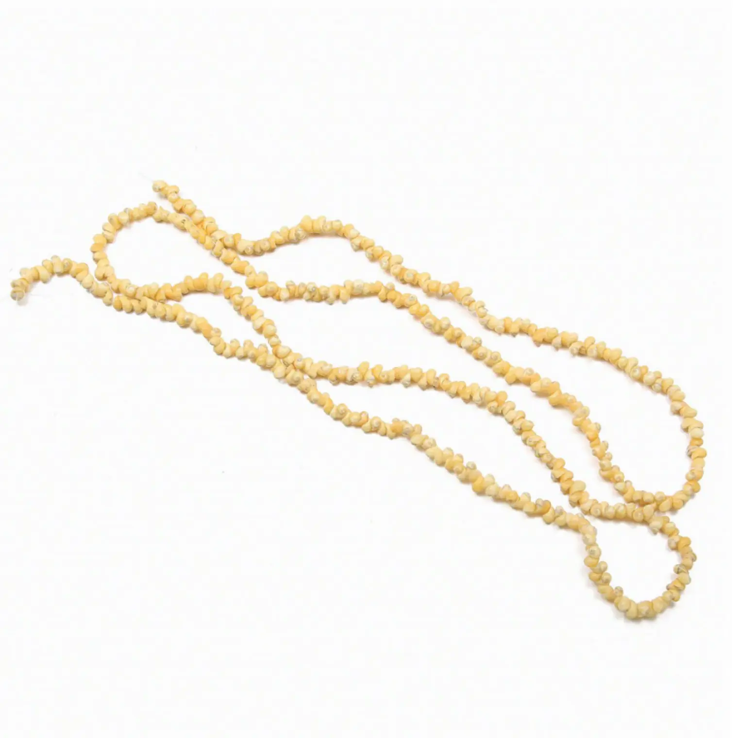 Collar De Cochitas Pipi Color amarillo Largo 50cm 2