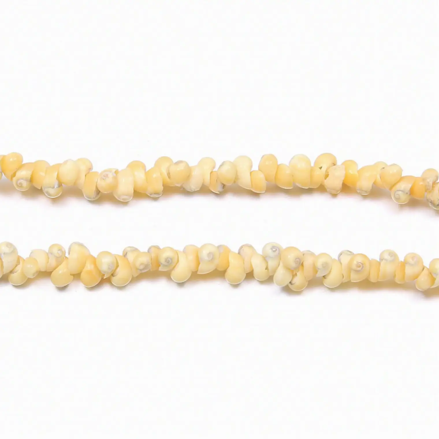 Collar De Cochitas Pipi Color amarillo Largo 50cm 3