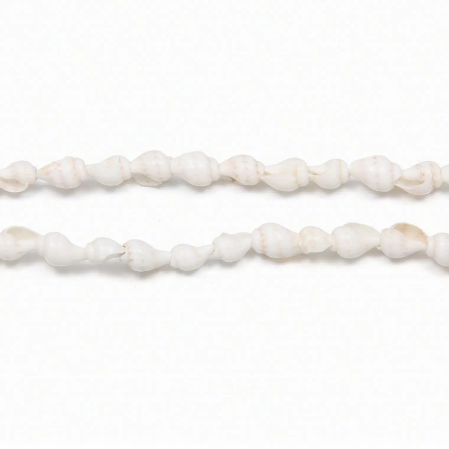 Collar De Conchitas Blanco Largo 120cm 2