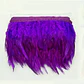 1 metro Boa Plumas Morada Largo 10 A 12 cm  pluma en punta - thumbnail 2