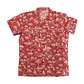 Camisa Polinesica diseño Anakena Rojo blanco - thumbnail 1