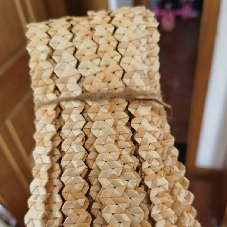 1 metro de Fibra de trigo Trenzado niho niho Ideal Artesanías y trajes 3