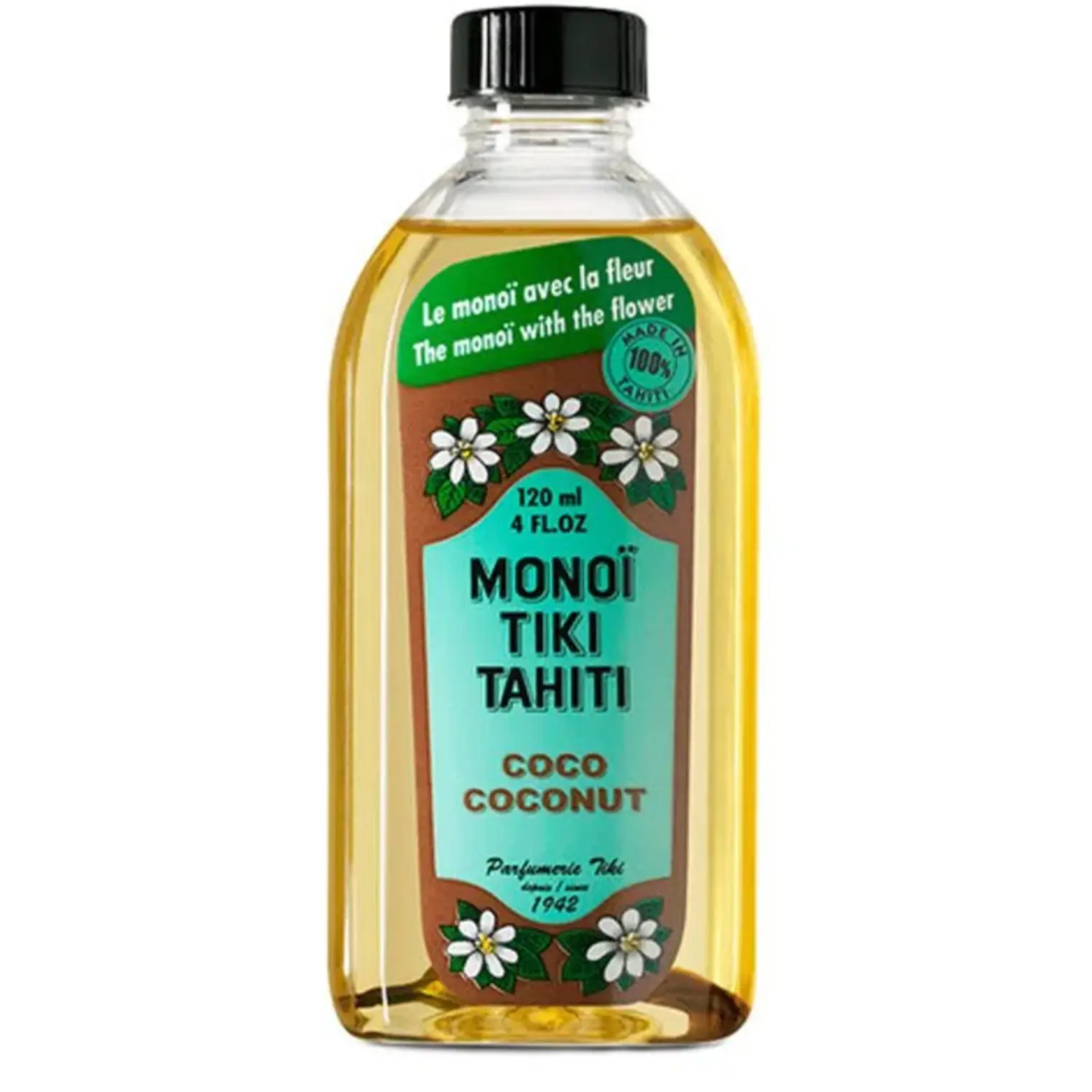 Monoi Tiki Tahiti Coconut Elixir Blanco 120ml   1